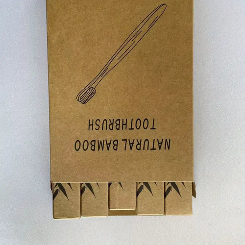 Degradable Soft Bristle Toothbrush - Box of 5 Pieces